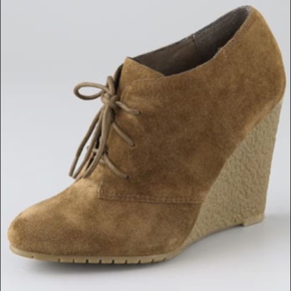 Sam Edelman Suede Wedge Booties